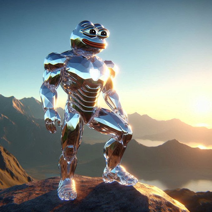 Pepe Diamond Iron Man