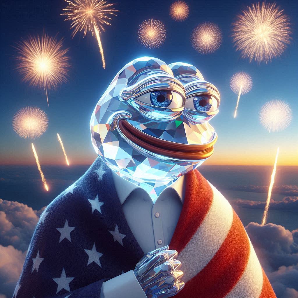 Pepe Diamond USA 4th of July