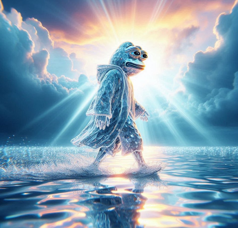 Pepe Diamond Walk on Water